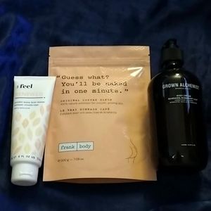Skincare bundle! Frank body & Grown Alchemist